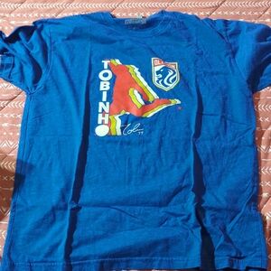 Blue Tobinh Soccer Shirt